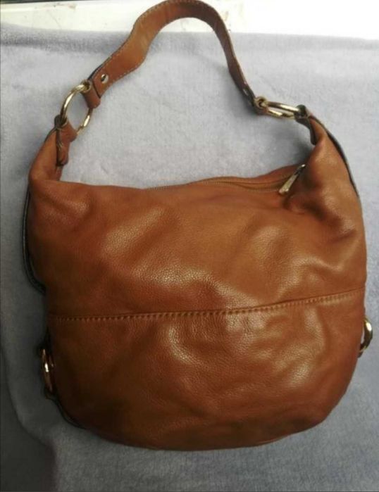 Брендовая кожаная сумка Michael Kors