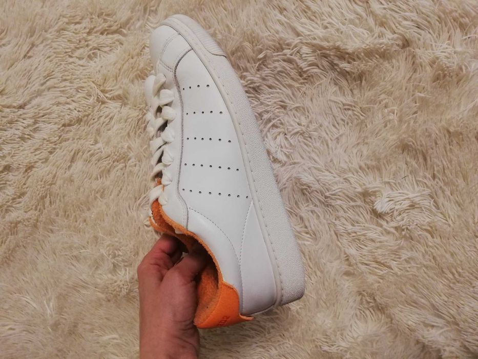 sneakersy Dsquared2 40 damskie białe skórzane 40