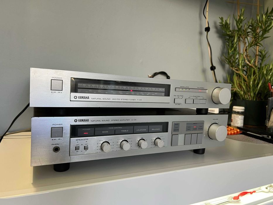 Yamaha T-05 Tuner - Amplifier A-05