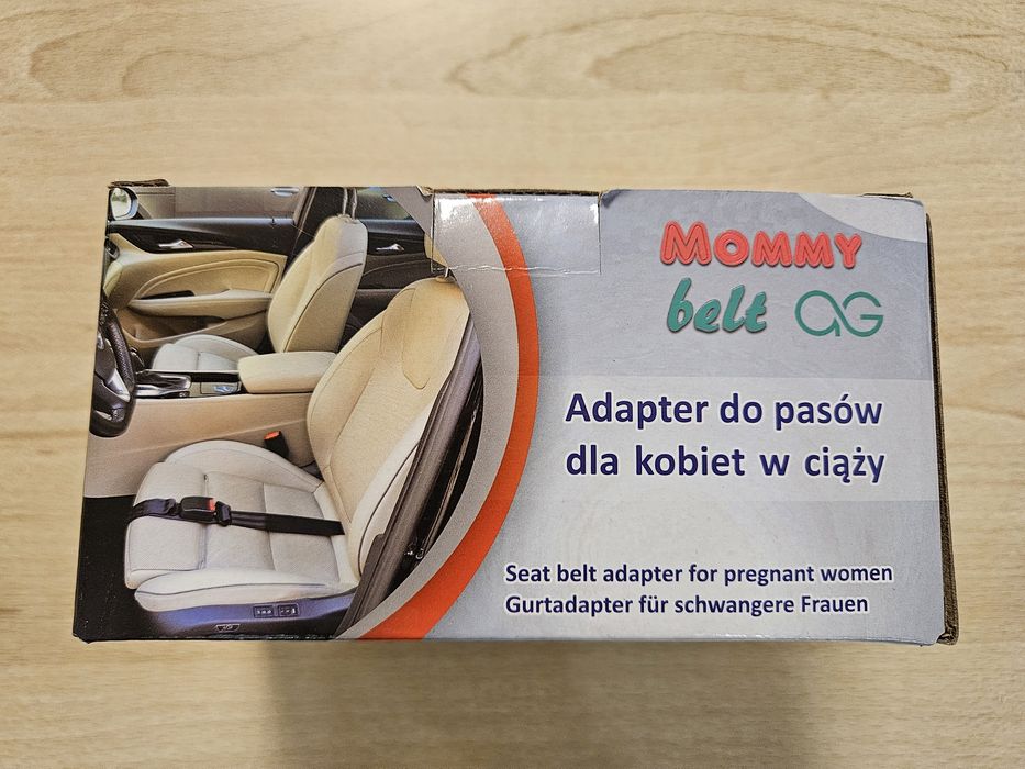 Mommy Belt AG Adapter do pasów samochodowych dla Kobiet w ciąży.