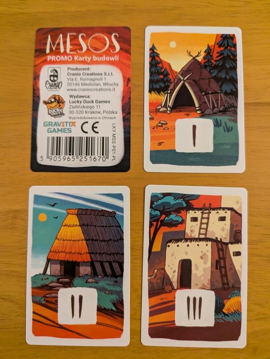 Zestaw promek i akcesoriów do gier planszowych