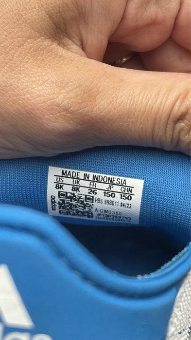 Сандали adidas 26р 15 см замеры вручную