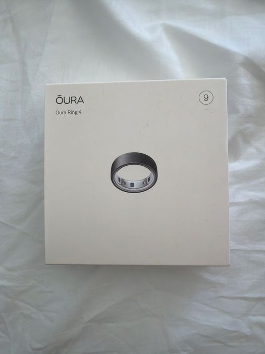 Oura Ring 4 – Tamanho 9 – Preto Stealth