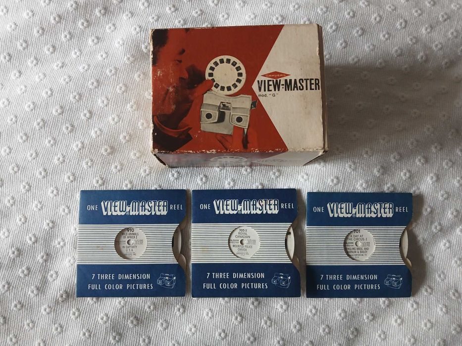 View-Master - Mod. G - Sawyers + 3 Slides