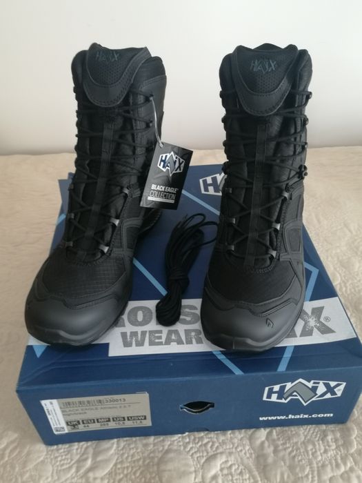 Botas Táticas de verão Haix Black Eagle Athletic  2.0 T high/black