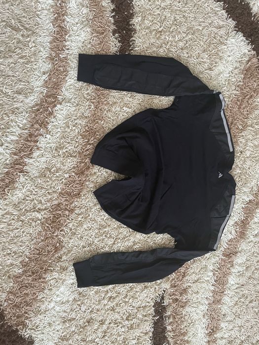 black adidas longsleeve чорний лонг адідас