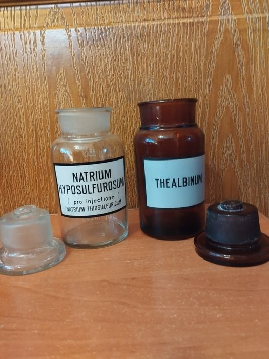 Аптечные  штанглазы на 250 мл  с притёртой пробкой