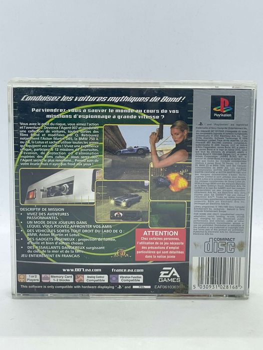 007 Racing PS1 PSX (FR) Po Francusku