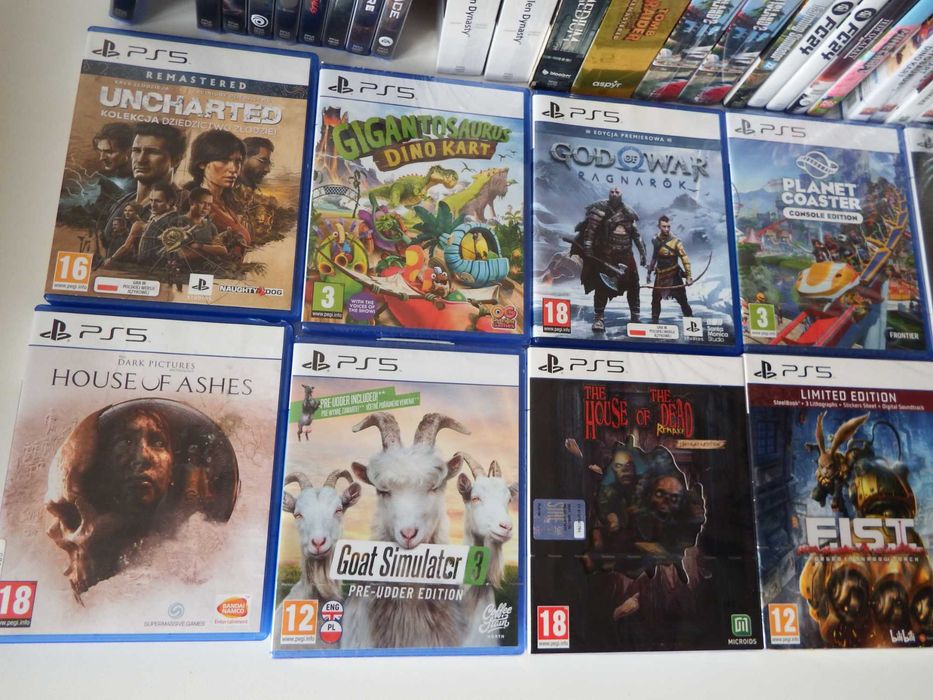 KUTNO PS5 mega wybór GIER FC24 Medium Dead Space Uncharted RE Village