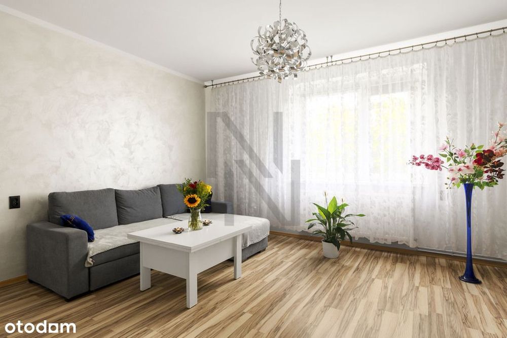 Rezerwacja/ 67m2 / 3 pokoje + 2 ogródki 150m2 /