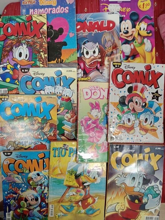 30 Livros antigos/vintage banda desenhada Disney