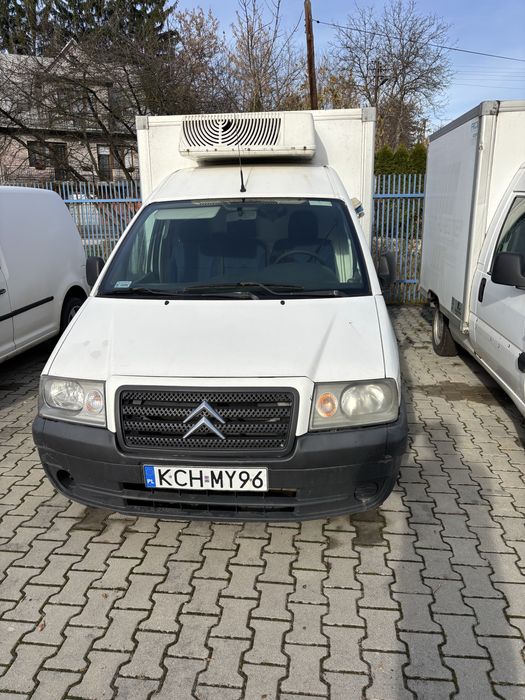 Chłodnia izoterma  Citroen Jumpy Uszkodzony Silnik