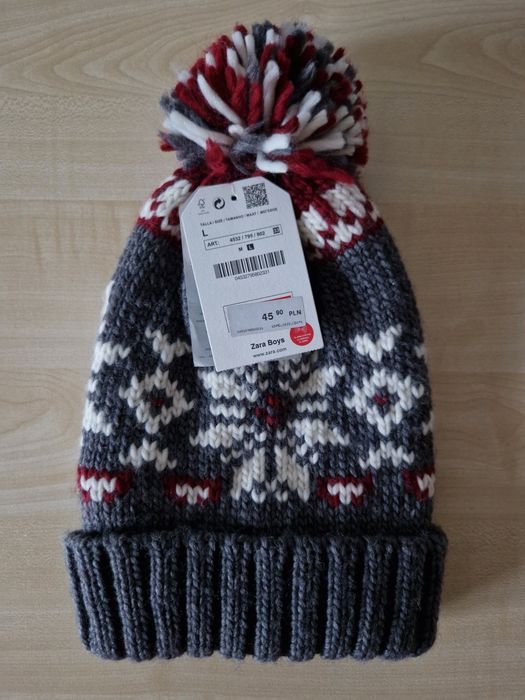 Czapka Zara Boys rozmiar 52/54