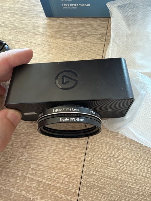 Elgato Facecam 4K60 + CPL Filter + Privacity Part
