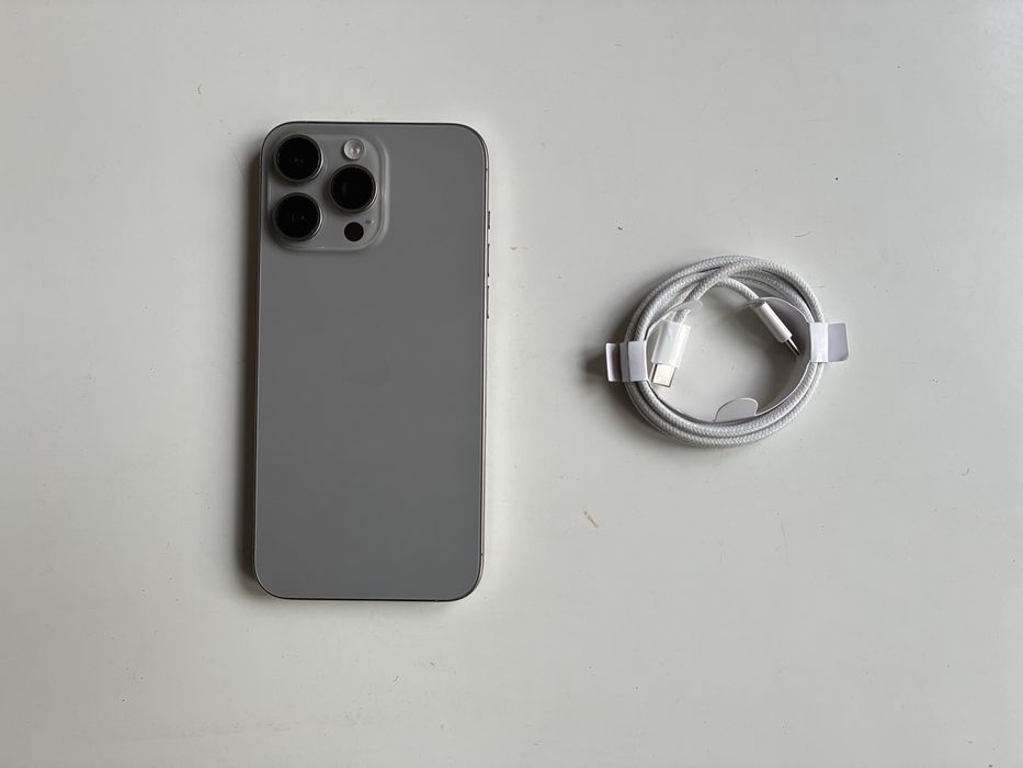 Iphone 15 Pro Max 512GB 100% Kondycji Natural Titianium