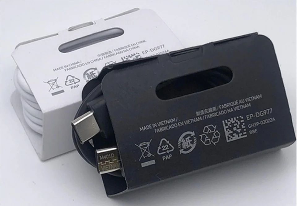 Телефонний кабель швидкої зарядки Samsung Galaxy Type-C original 2шт