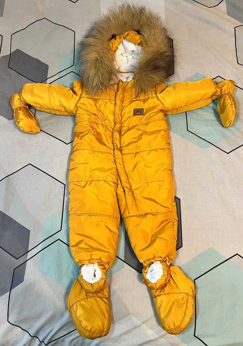 Зимовий комбінезон з рукавичками та чоботами OMO (ІДЕАЛ)