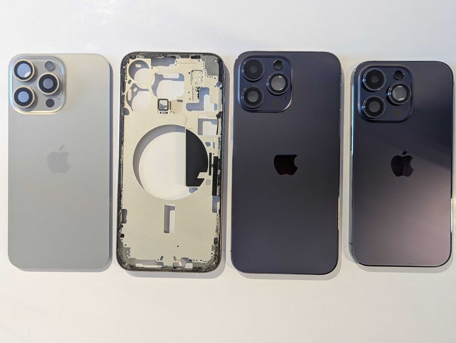 Iphone 14 pro 15 pro ProMax 16 Pro ProMax tylne klapki ramki oryginaln