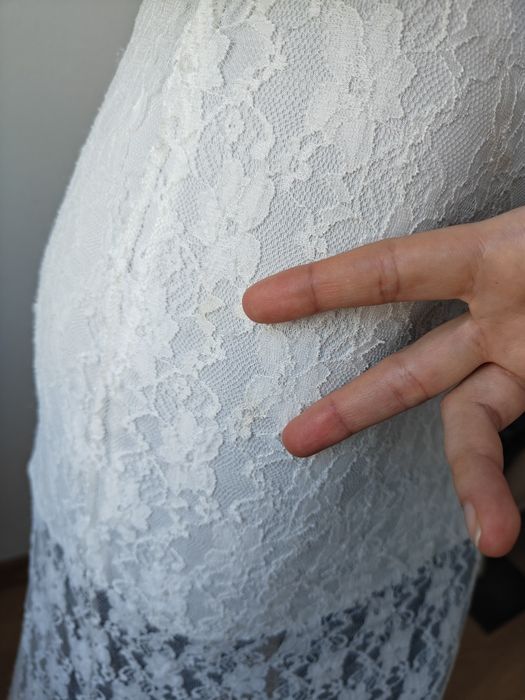 Мереживна гіпюрова спідниця