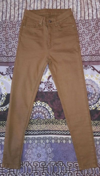 Джинси жіночі skinny вузькі, колір кемел. Туреччина. Р.34