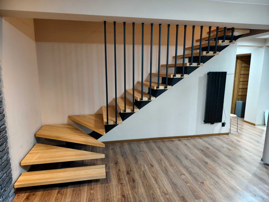 Schody Loftowe Metalowe na Wymiar–PRODUCENT–Schody Półkowe i Samonośne