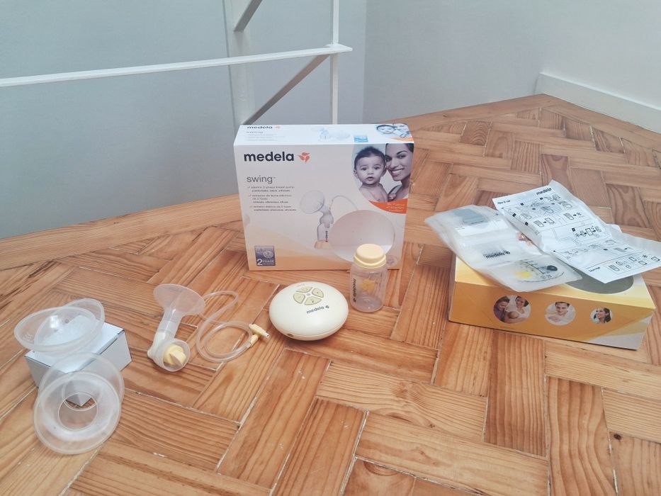 Medela - bomba, conchas e sacos