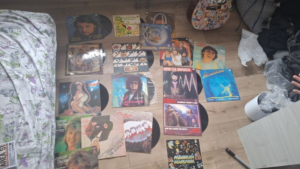 Виниловые пластинки 80х-90х годов