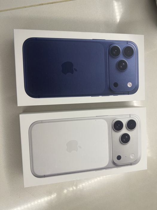 Vendo 2 Iphones 17 pro novos em caixa selada