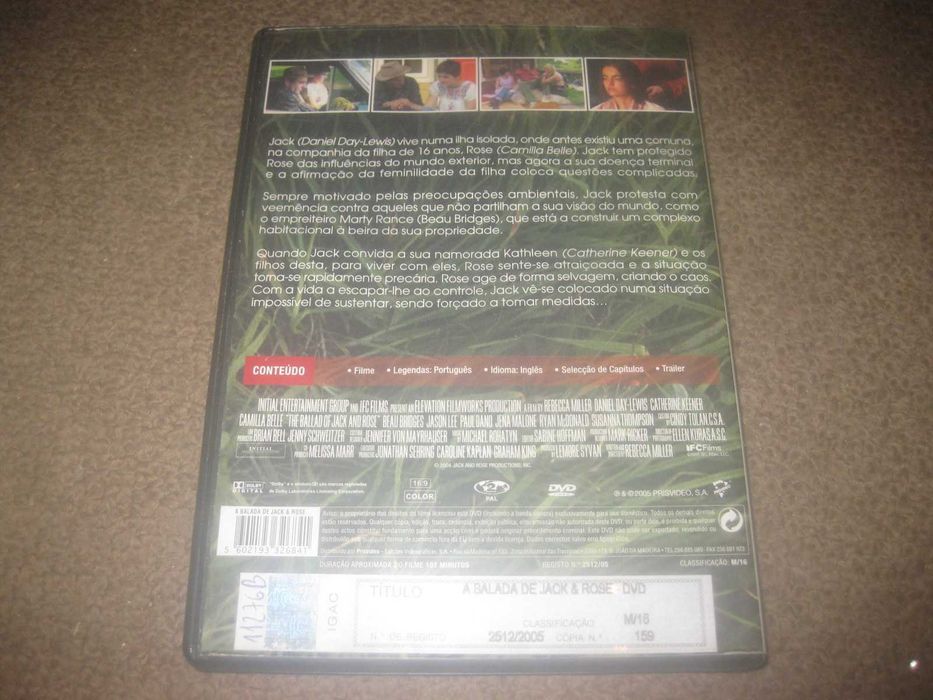 DVD "A Balada de Jack & Rose" com Daniel Day-Lewis