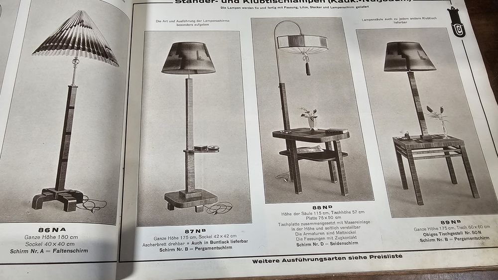 Przedwojenny katalog mebli - ILSE EINZELMÖBEL AUSGABE 1930
