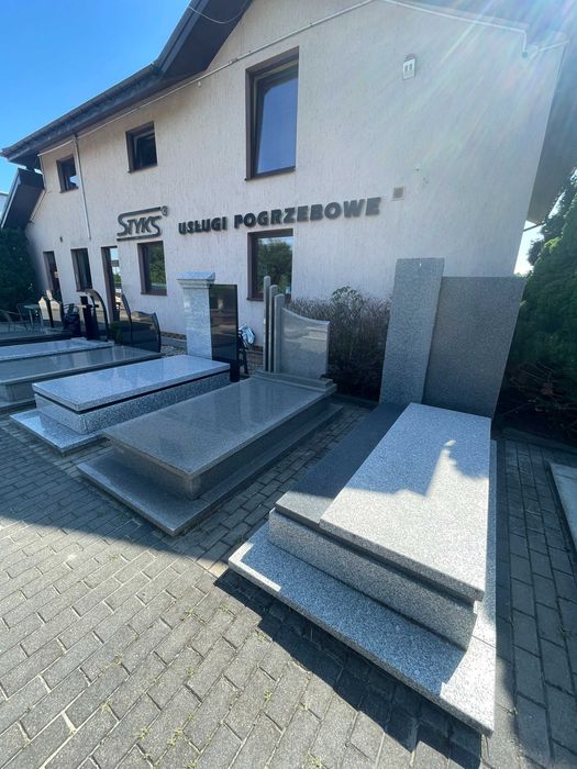 Kamieniarstwo - Nagrobki, Blaty, Schody, Parapety Łęczna