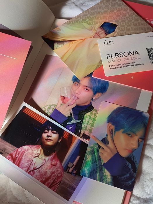 BTS MAP OF THE SOUL: PERSONA Colecção semi completa