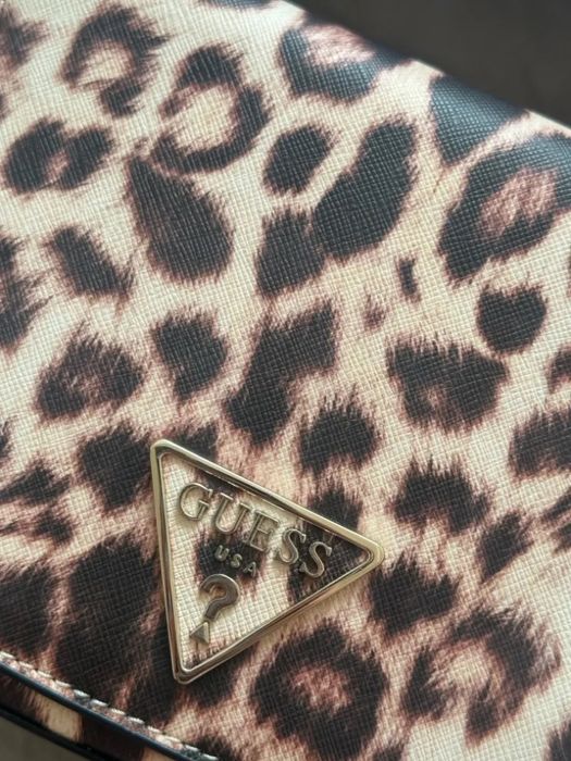 Сумка guess оригінал нова леопардова