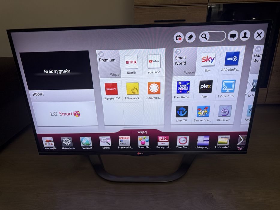 Telewizor LG 42” z pilotem w bardzo dobrym stanie