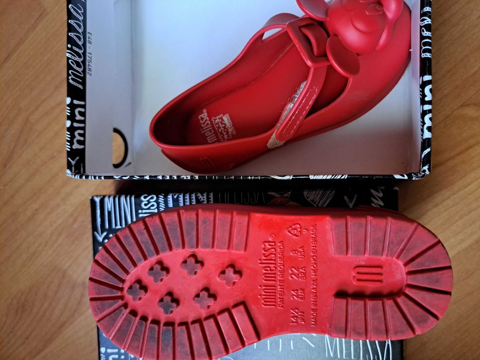 Sapato Mellisa cor vermelha