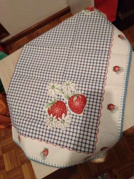 Toalhas de mesa.