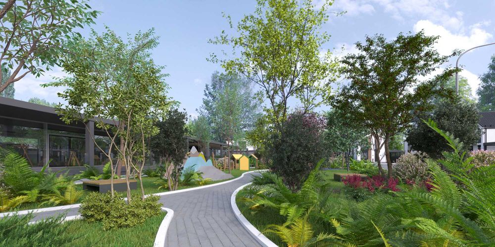 Квартира 32 кв.м за містом КМ Gardd House. Розстрочка 2 роки