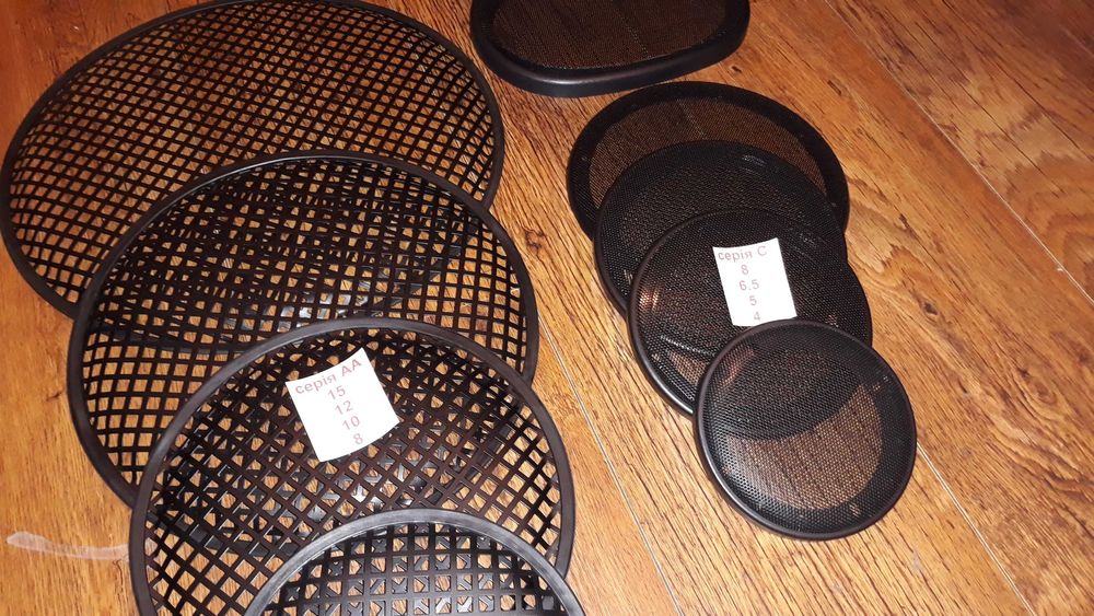 Сетки (решетки) на колонки(динамики) 1;2;3;4;5;6,5;8;10;12;15 дюйм: 60 ...