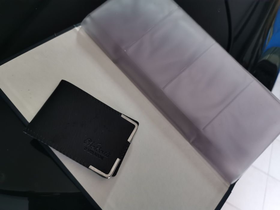 Capa para cartões de visita