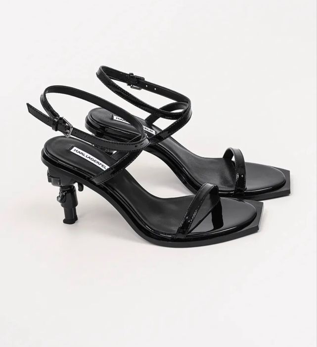 Босоніжки в  стилі Chanel KARL NFT HEEL від  Карла Лагерфельда