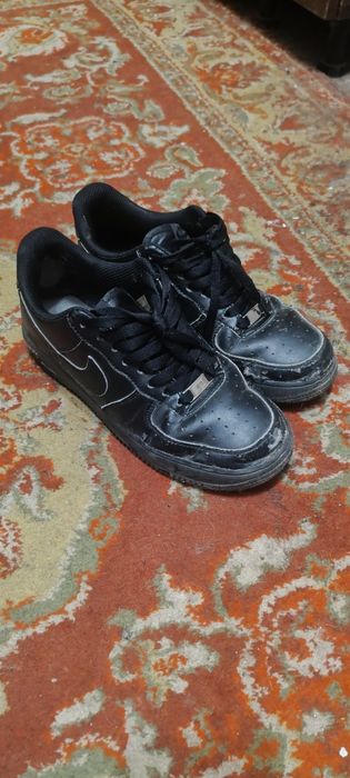 Форсы черные air force 1 black