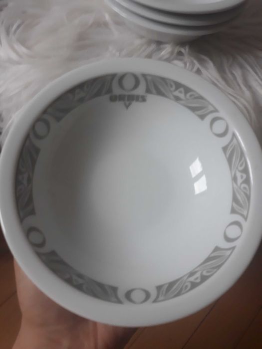 Miseczki 4szt., porcelana Orbis, marki Lubiana, sygnowane.