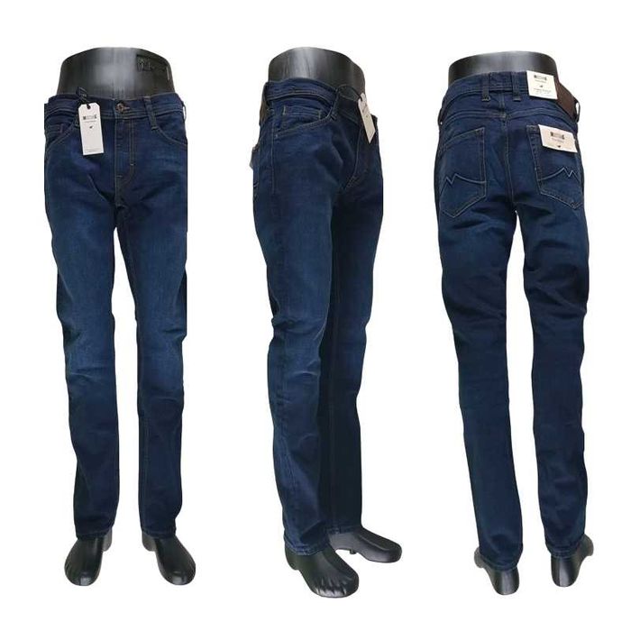 Męskie jeansy Mustang Oregon Tapered - Slim Low Tapered  nowe -W33/L34