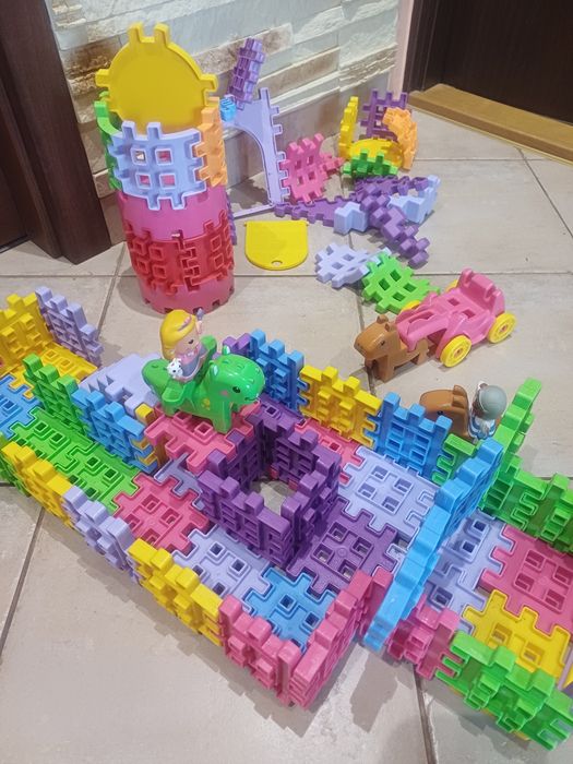 Klocki wafelki Little tikes