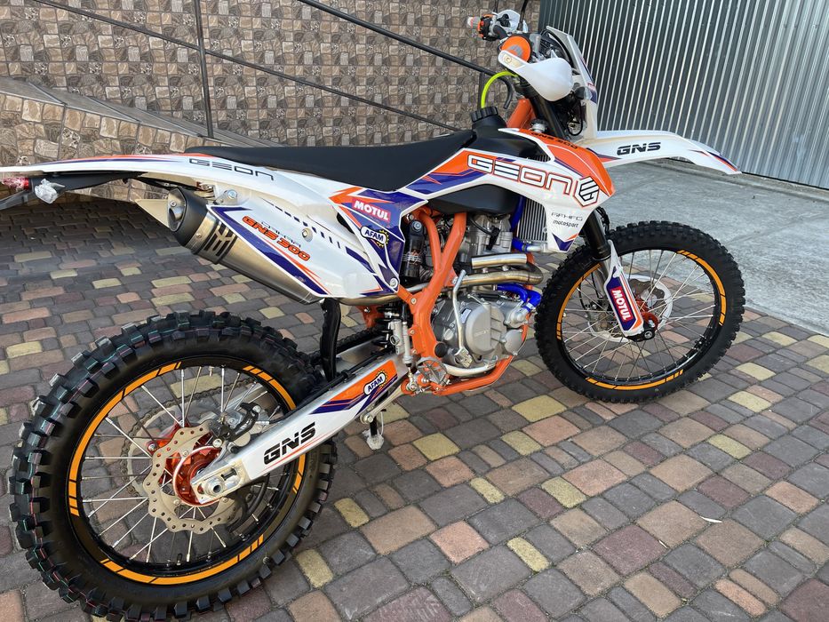 Акція доставка 0 грн, мотоцикл Geon Dakar GNS 300 4v 2025