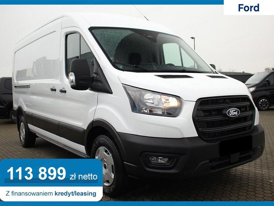 Ford Transit 350 L3H2 Trend 2.0 130KM  Podgrzewane fotele !! Wyłożenie paki !! Hak !! Kamera !!