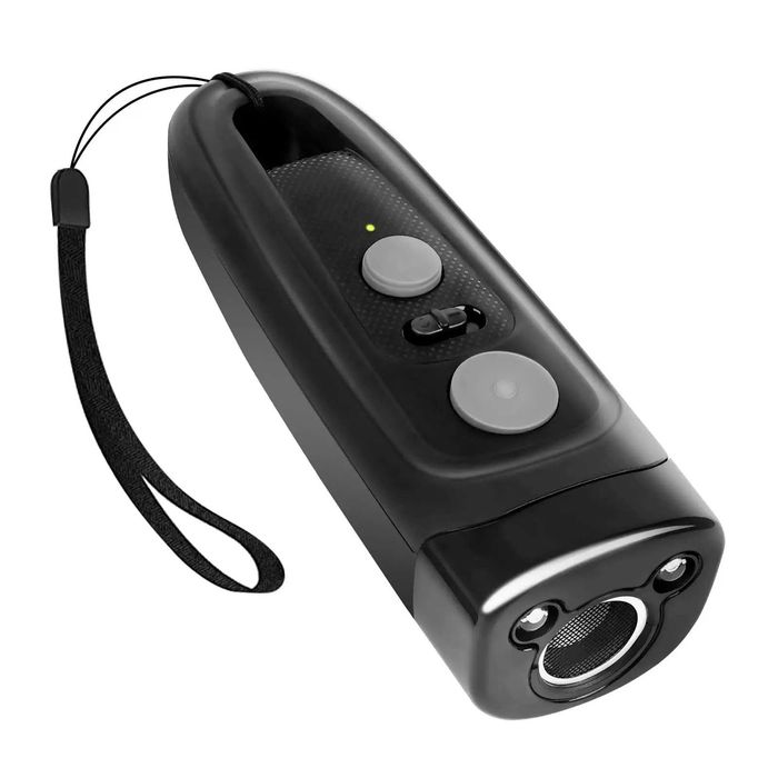 Ultrasonic PU-60 Black Ультра Отпугиватель собак с фонариком відлякувач собак