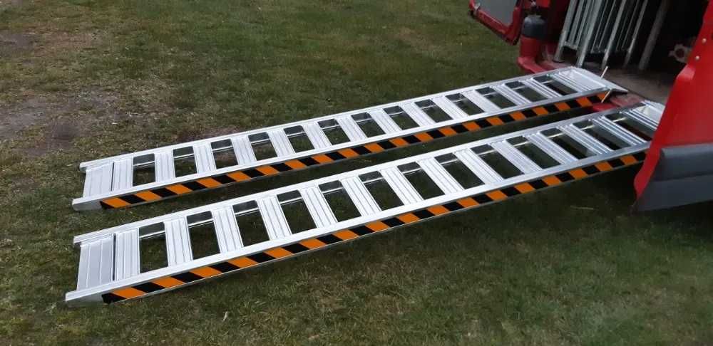 Najazdy aluminiowe 2T 3T 4T 6T 10T / Od 2m do 4m MOCNE NOWE GWARANCJA
