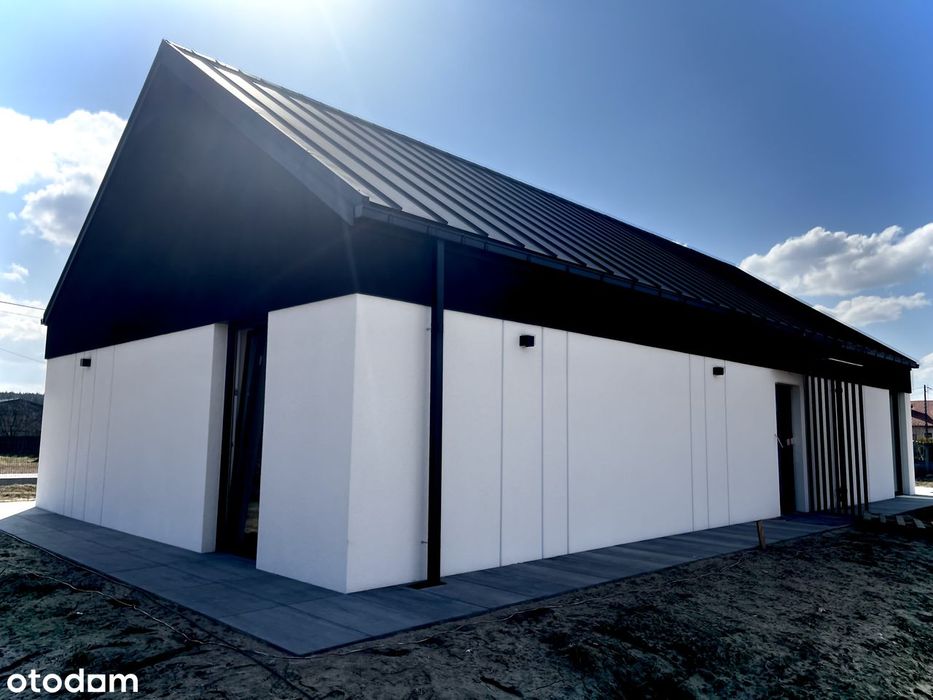 Nowoczesna stodoła - duże przeszklenia-wysoki salon-10min od Wieruszów - Widok 4