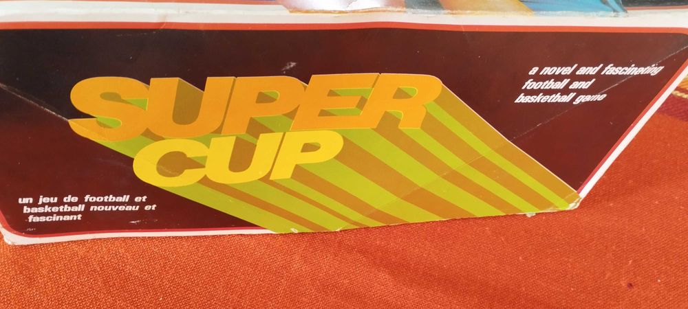 Jogo Futebol e Basquetebol - Super Cup - Anos 80
